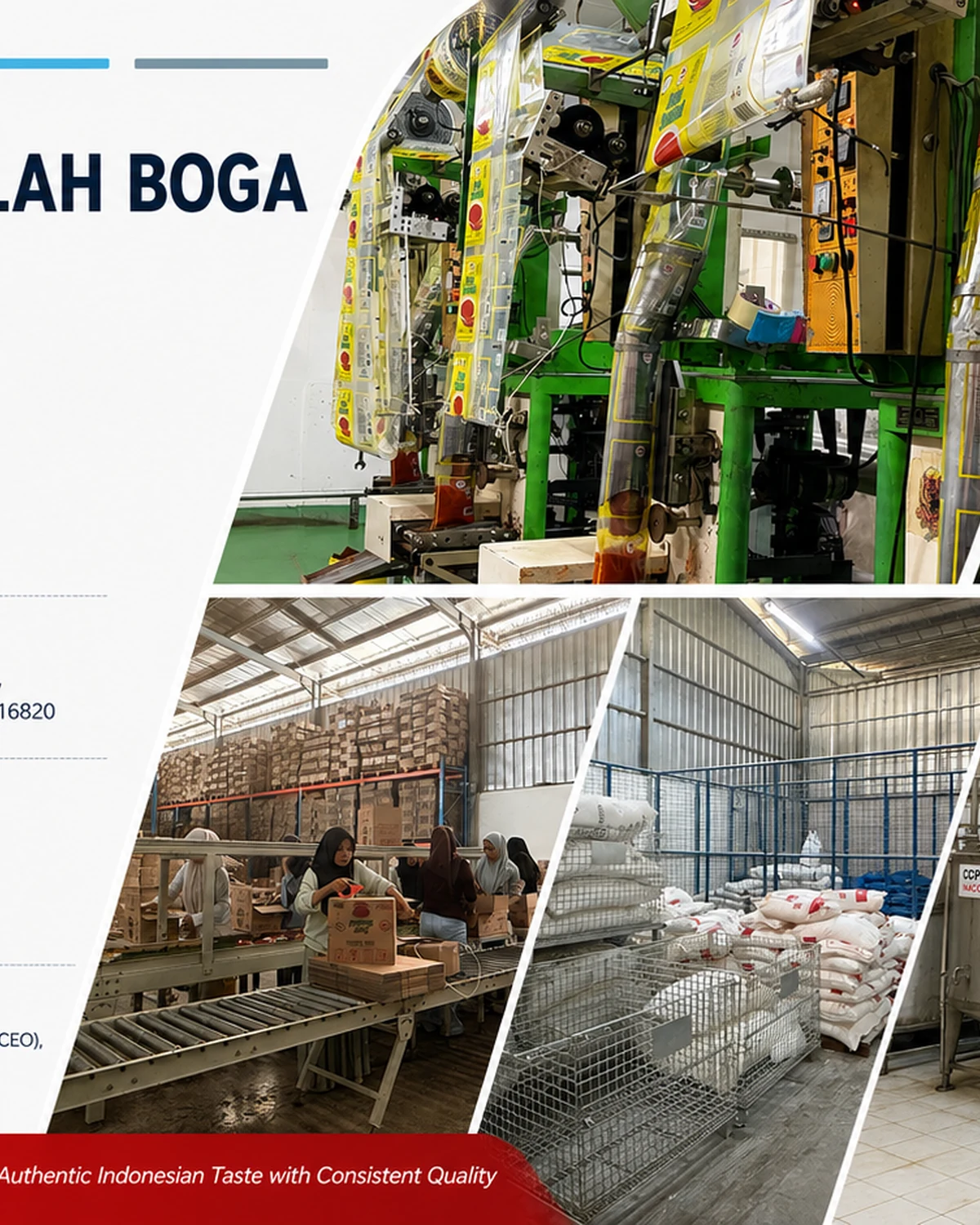 PT Bersama Olah Boga factory and contact overview